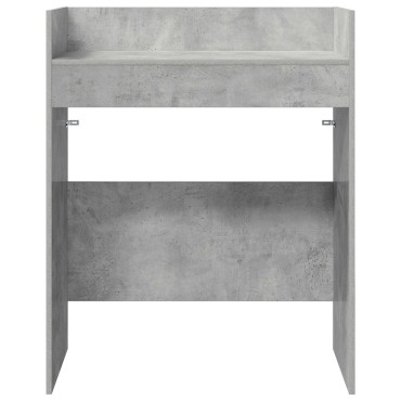 vidaXL Πίνακας DJ Γκρι Σκυροδέματος 102x45x102cm 1 τεμ.