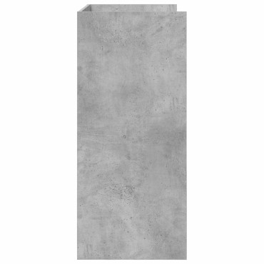 vidaXL Πίνακας DJ Γκρι Σκυροδέματος 102x45x102cm 1 τεμ.