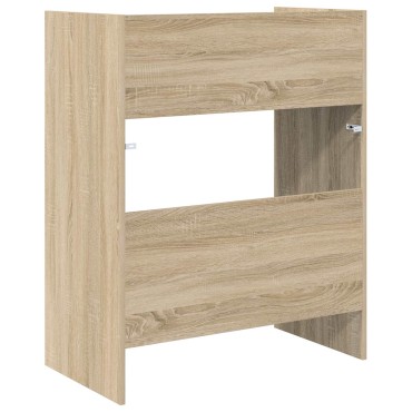 vidaXL Πίνακας DJ Sonoma Δρυς 82x45x102cm Επεξεργασμένο Ξύλο 1 τεμ.