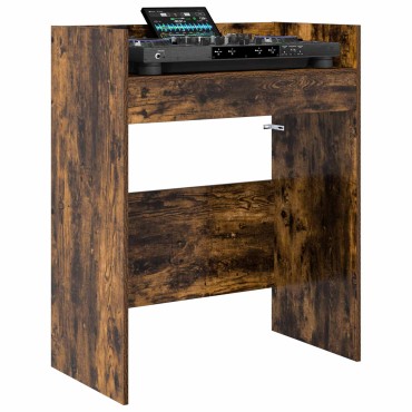 vidaXL Πίνακας DJ Καπνισμένο Ξύλο Δρυός 82x45x102cm 1 τεμ.