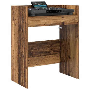 vidaXL Πίνακας DJ Παλαιωμένο ξύλο 82x45x102cm Επεξεργασμένο Ξύλο 1 τεμ.