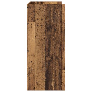 vidaXL Πίνακας DJ Παλαιωμένο ξύλο 82x45x102cm Επεξεργασμένο Ξύλο 1 τεμ.