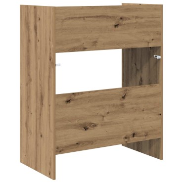 vidaXL Πίνακας DJ Artisan Δρυς 82x45x102cm Επεξεργασμένο Ξύλο 1 τεμ.