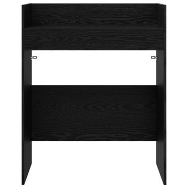 vidaXL Πίνακας DJ Μαύρη Δρυς 62x45x102cm Επεξεργασμένο Ξύλο 1 τεμ.