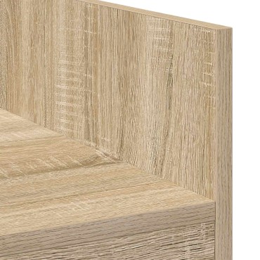vidaXL Πίνακας DJ Sonoma Δρυς 62x45x102cm Επεξεργασμένο Ξύλο 1 τεμ.