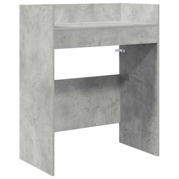 vidaXL Πίνακας DJ Γκρι Σκυροδέματος 62x45x102cm 1 τεμ.