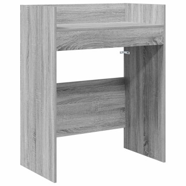 vidaXL Πίνακας DJ Γκρι Sonoma 62x45x102cm Επεξεργασμένο Ξύλο 1 τεμ.
