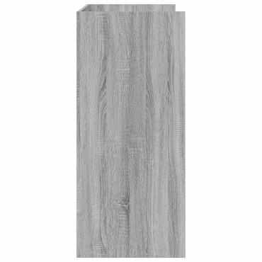 vidaXL Πίνακας DJ Γκρι Sonoma 62x45x102cm Επεξεργασμένο Ξύλο 1 τεμ.