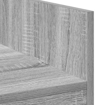 vidaXL Πίνακας DJ Γκρι Sonoma 62x45x102cm Επεξεργασμένο Ξύλο 1 τεμ.