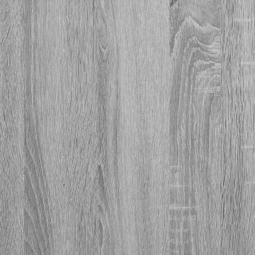 vidaXL Πίνακας DJ Γκρι Sonoma 62x45x102cm Επεξεργασμένο Ξύλο 1 τεμ.
