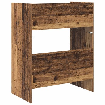 vidaXL Πίνακας DJ Παλαιωμένο ξύλο 62x45x102cm Επεξεργασμένο Ξύλο 1 τεμ.