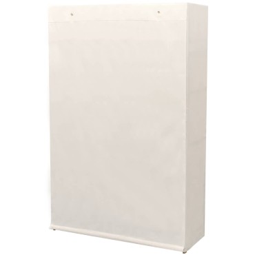 vidaXL Ντουλάπα 110x40x170cm από Ύφασμα και Ξύλο Πεύκου 1 τεμ.
