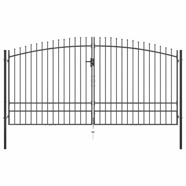 vidaXL Πόρτα με Διπλή Πόρτα Woerden με Κορυφή Λόγχης 400x249,5 εκ.