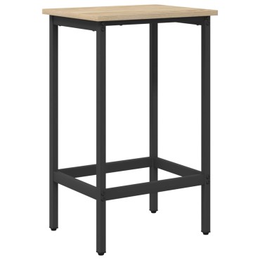 vidaXL Μπαρ σκαμπό Sonoma Δρυς 40x32x74cm Επεξεργασμένο Ξύλο