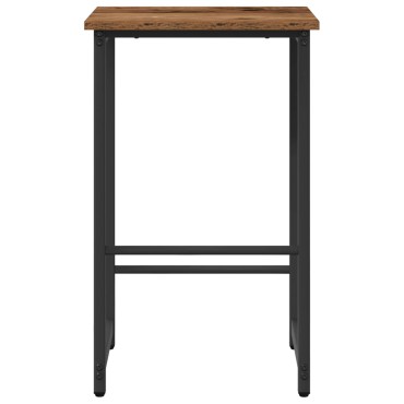 vidaXL Μπαρ σκαμπό Παλαιωμένο ξύλο 40x32x74cm Επεξεργασμένο Ξύλο