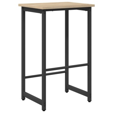vidaXL Μπαρ σκαμπό Sonoma Δρυς 40x32x64cm Επεξεργασμένο Ξύλο