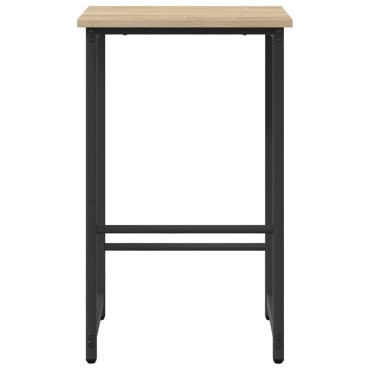 vidaXL Μπαρ σκαμπό Sonoma Δρυς 40x32x64cm Επεξεργασμένο Ξύλο