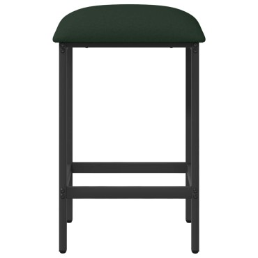 vidaXL Μπαρ σκαμπό Σκούρο Πράσινο 40x32x64cm Επεξεργασμένο Ξύλο