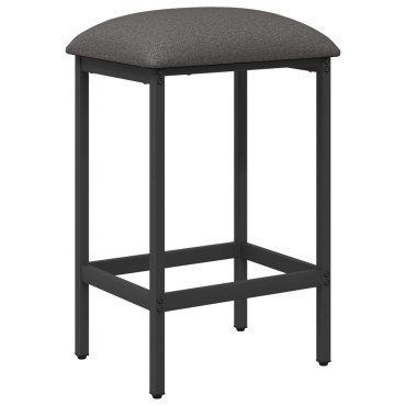 vidaXL Μπαρ σκαμπό Ανοιχτό γκρι 40x32x64cm Επεξεργασμένο Ξύλο