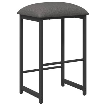 vidaXL Μπαρ σκαμπό Ανοιχτό γκρι 40x32x74cm Επεξεργασμένο Ξύλο