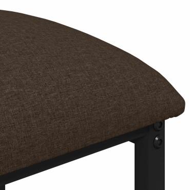 vidaXL Μπαρ σκαμπό Taupe 40x32x74cm Επεξεργασμένο Ξύλο
