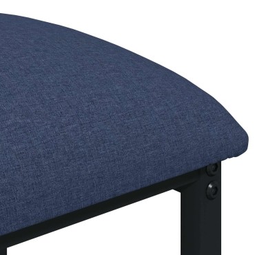 vidaXL Μπαρ σκαμπό Μπλε 40x32x74cm Επεξεργασμένο Ξύλο