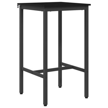 vidaXL Τραπέζι μπαρ 52x52x110cm Επεξεργασμένο Ξύλο Μαύρη Δρυς 1 τεμ.