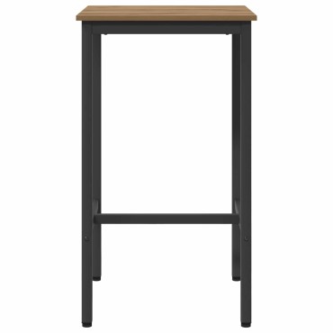 vidaXL Τραπέζι μπαρ 52x52x110cm Επεξεργασμένο Ξύλο Artisan Δρυς 1 τεμ.