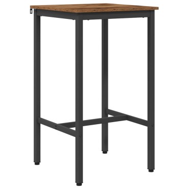 vidaXL Τραπέζι μπαρ 52x52x110cm Επεξεργασμένο Ξύλο Ορθογώνιος 1 τεμ.