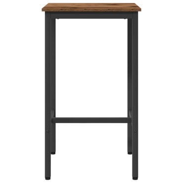 vidaXL Τραπέζι μπαρ 52x52x110cm Επεξεργασμένο Ξύλο Ορθογώνιος 1 τεμ.