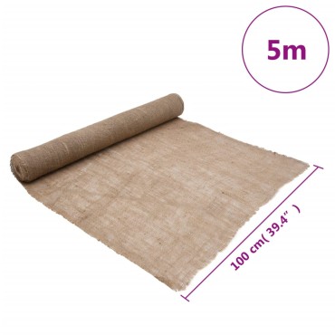 vidaXL Ρολό Γιούτας 1x5 μ. 100% Γιούτα 200 γρ./τ.μ.