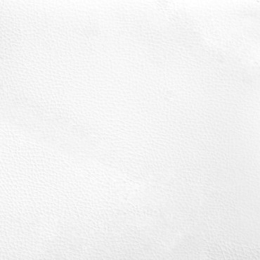 vidaXL Σκελετός κρεβατιού με στρώμα Λευκό 80 x 200 cm Τεχνητό Δέρμα