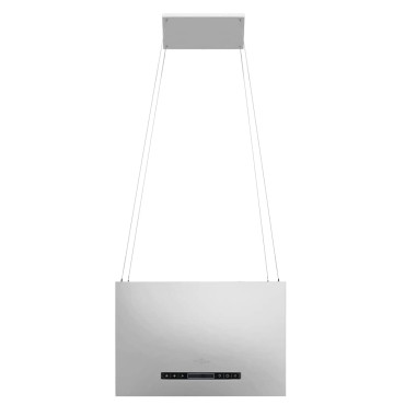 vidaXL Απορροφητήρας Νησίδα Κρεμαστός Αφής με LCD Ανοξ. Ατσάλι 55x37x(62-133,5)cm