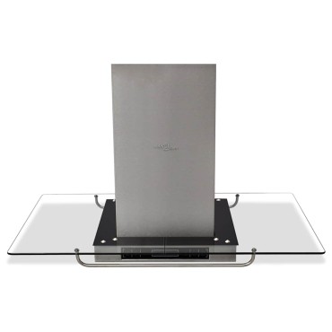 vidaXL Απορροφητήρας Νησίδας με Οθόνη LCD 90x54x(59-106)cm