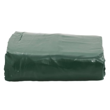 vidaXL Τέντα 650g / m² Πράσινο 4 x 7 m Καμβάς με επικάλυψη PVC