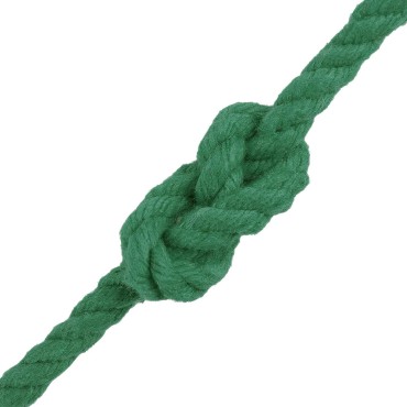 vidaXL Cotton Twine 10 τμχ. 2 mm 100 m Πράσινο 100% Βαμβάκι