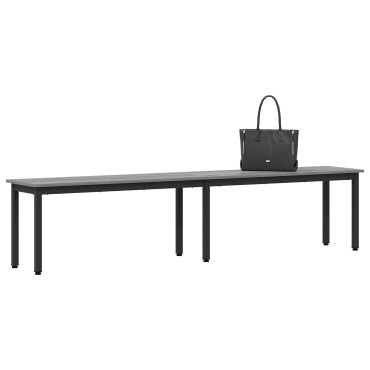 vidaXL παγκάκι Γκρι Sonoma 200x35x45cm Επεξεργασμένο Ξύλο
