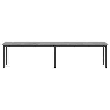 vidaXL παγκάκι Γκρι Sonoma 200x35x45cm Επεξεργασμένο Ξύλο