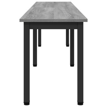 vidaXL παγκάκι Γκρι Sonoma 200x35x45cm Επεξεργασμένο Ξύλο