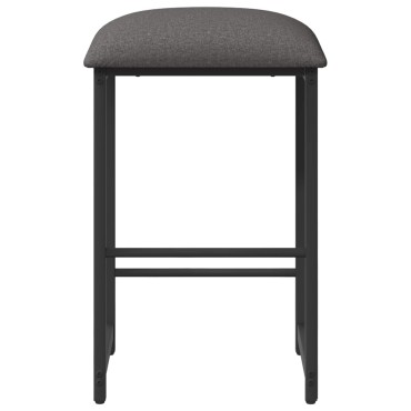 vidaXL Μπαρ σκαμπό Ανοιχτό γκρι 40x32x64cm Επεξεργασμένο Ξύλο