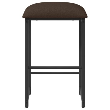 vidaXL Μπαρ σκαμπό Taupe 40x32x64cm Επεξεργασμένο Ξύλο