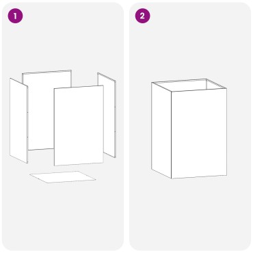 vidaXL Γλάστρα Κήπου Ασημί 50 x 50 x 75 cm Ανοξείδωτο Ατσάλι