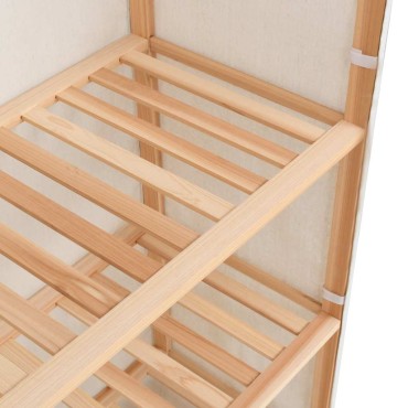 vidaXL Ντουλάπα Ρούχων με 3 Ράφια 79x40x170cm 1 τεμ.