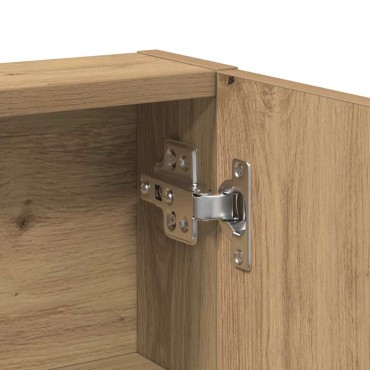vidaXL Τραπέζι περιποίησης Artisan Oak 80x35x132cm