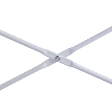 vidaXL Γραφείο Υπολογιστή Λευκό/Δρυς 110x60x70cm Επεξ. Ξύλο 1 τεμ.