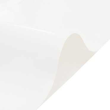 vidaXL Μουσαμάς Λευκός 5 x 5 μ. 650 γρ./μ²