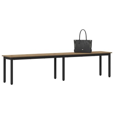 vidaXL παγκάκι Artisan Δρυς 200x35x45cm Επεξεργασμένο Ξύλο