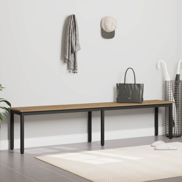vidaXL παγκάκι Artisan Δρυς 200x35x45cm Επεξεργασμένο Ξύλο