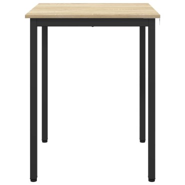 vidaXL Τραπεζαρίες 60x60x75cm Επεξεργασμένο Ξύλο Sonoma Δρυς