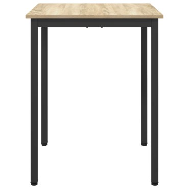 vidaXL Τραπεζαρίες 60x60x75cm Επεξεργασμένο Ξύλο Sonoma Δρυς